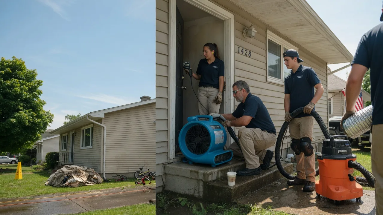 Water Damage Restoration in Harleigh, PA near me
